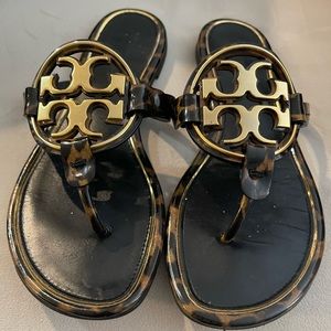 Tory Burch Patent Miller Sandals